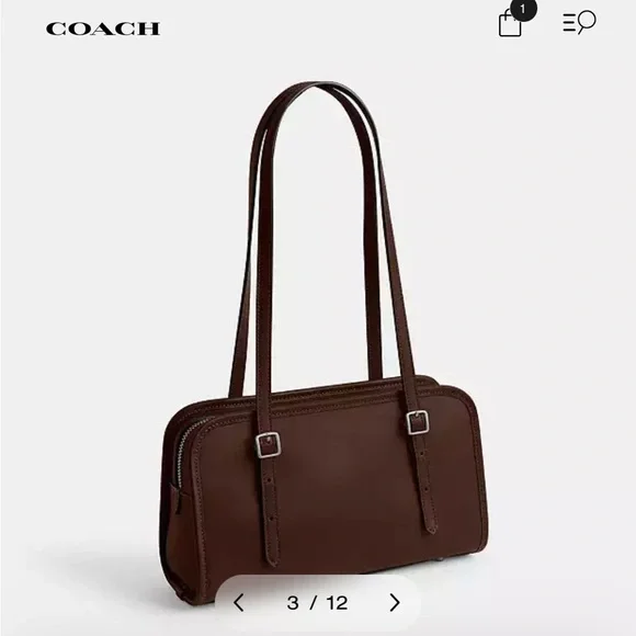 Coach Maple Swing Zip Shoulder Bag - Picture 2 of 11